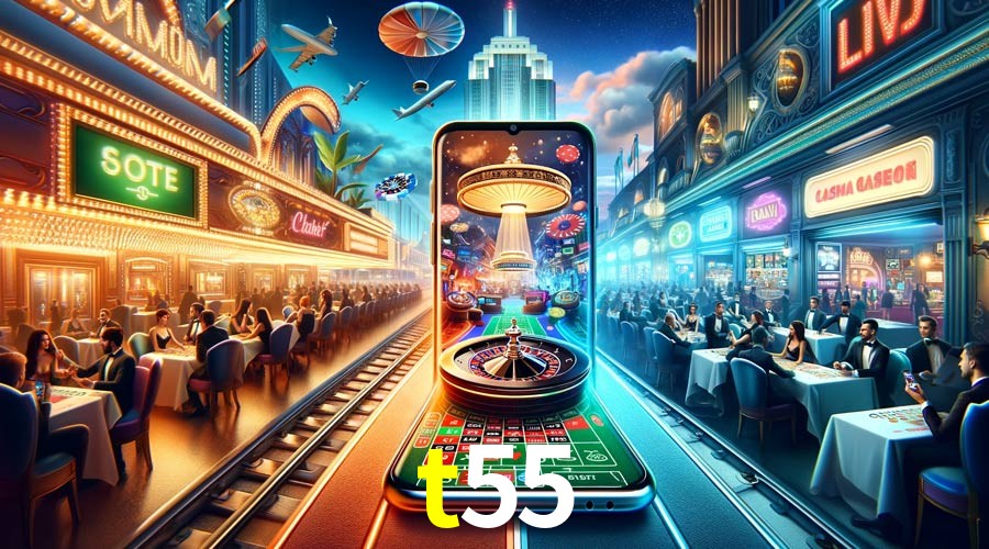 Descubra a Magia dos Jogos de Arcade no t55
